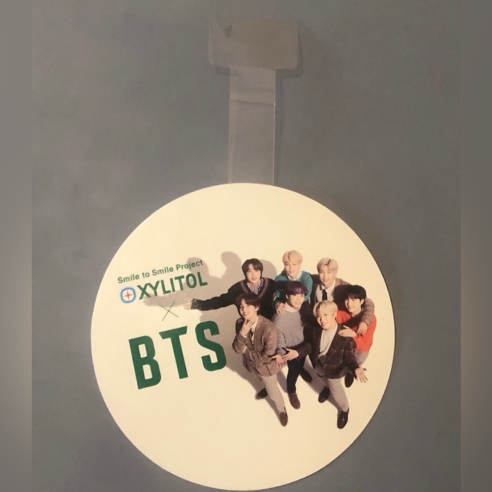 BTS lotte group circle card promotion